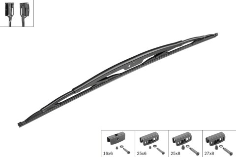 3397011425 Pióro wycieraczki Twin Truck N82 przegubowe 800mm - przód