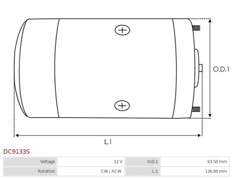 DC Motor Silnik prądu stałego - silniki zaburtowe EVINRUDE JOHNSON OMC