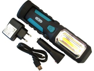 Lampa warsztatowa diodowa - łamana z magnesem